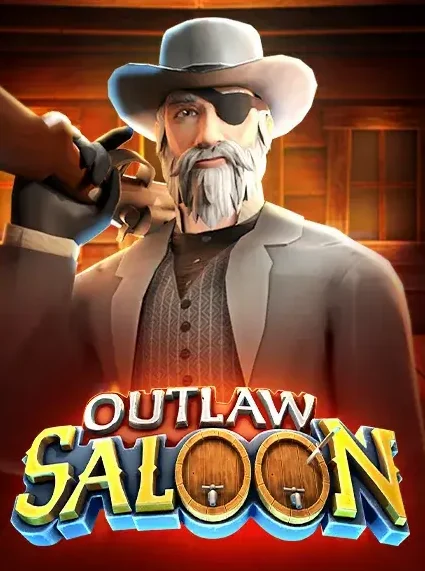 Decorative casino game artwork for King Maker: Outlaw Saloon