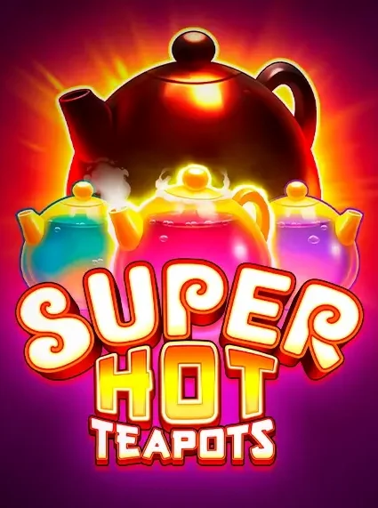 Decorative casino game artwork for King Maker: Super Hot Teapots